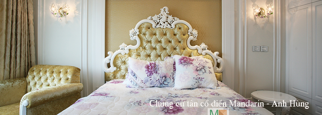 Thi công nội thất chung cư Mandarin Garden thi công phòng khách