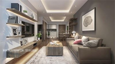 Ý tưởng trang trí căn hộ hiện đại đẹp phóng khoáng