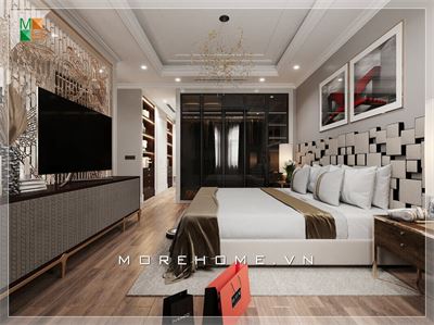 Vẻ đẹp năng động của mẫu nội thất chung cư hiện đại