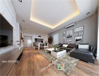 Mẫu nội thất chung cư hiện đại dành cho người cá tính, phóng khoáng